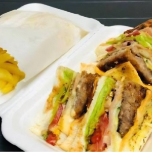 Beef Petty Sandwich and Chips